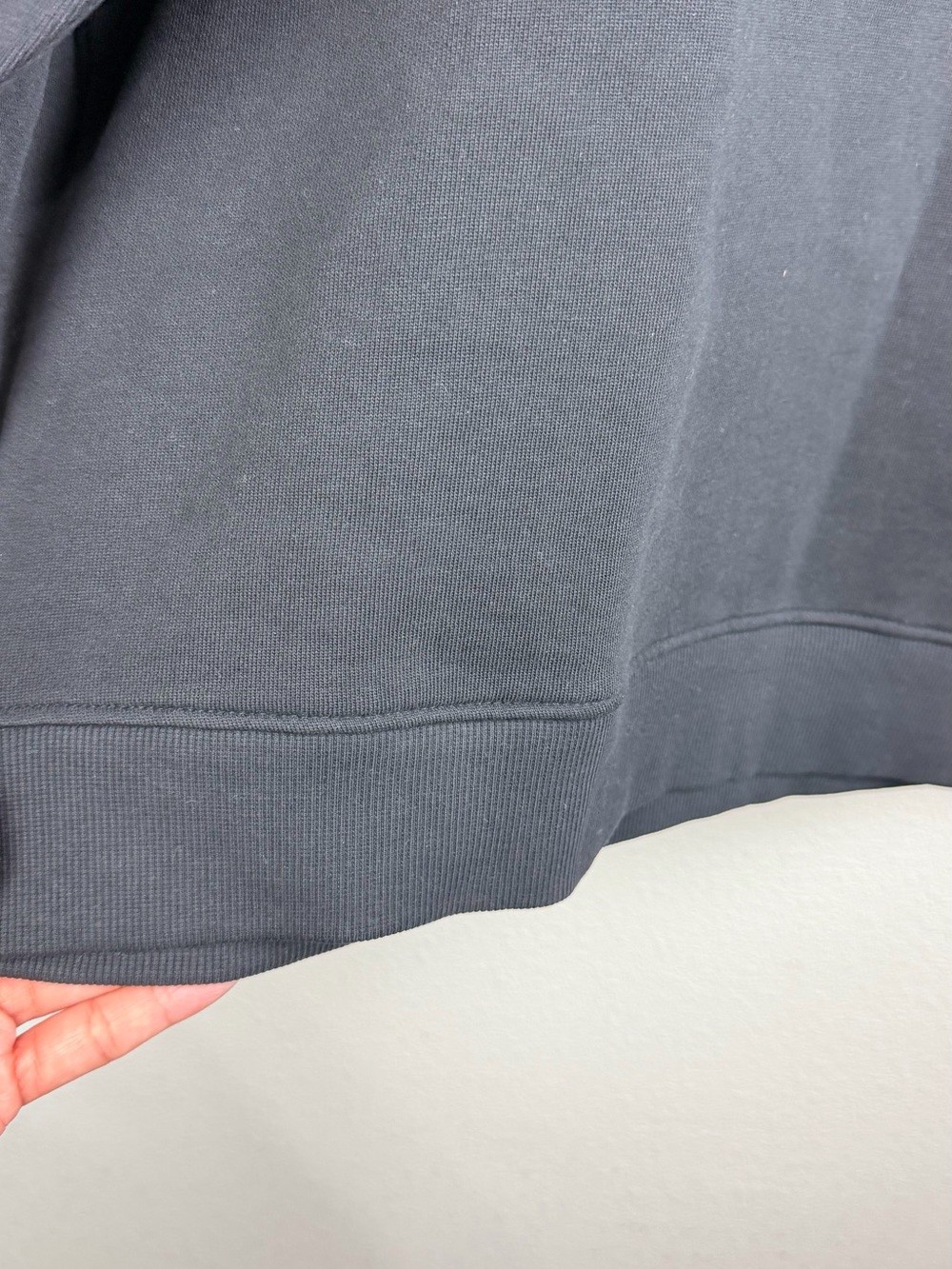 Pact NWOT Organic Cotton Cloud Brushed Fleece Crewneck Sweater Size XL - Picture 5 of 11